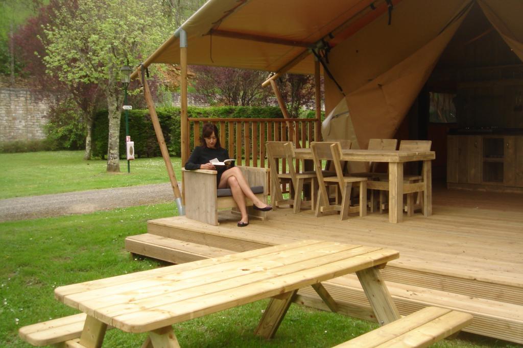 Camping De La Bonnette Caylus Room photo